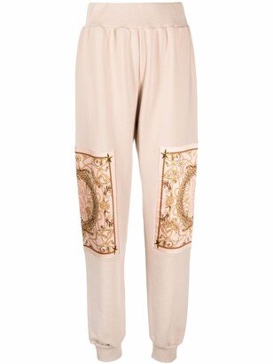 New Baroque print joggers