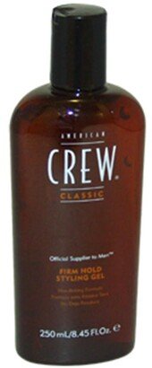 Amercian Crew Firm Hold Gel by American Crew for Men- 8.4 oz Gel