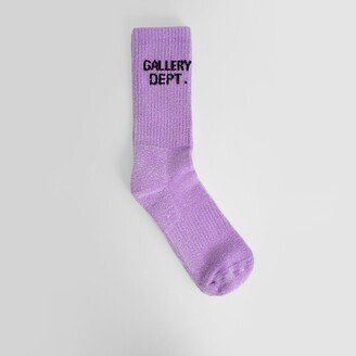 Man Purple Socks