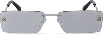 Riccione rectangle-frame sunglasses