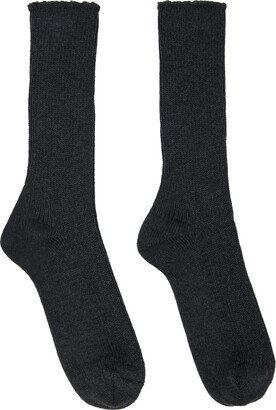 Gray Low Gauge Socks