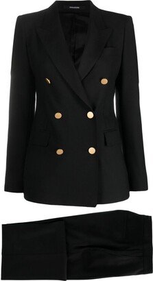 Double-Breasted Trouser Suit-AB