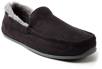 Slipperooz Men's Spun Indoor Outdoor S.u.p.r.o. Sock Cozy Moccasin Slipper