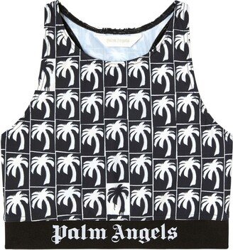 Palms-logo sports bra