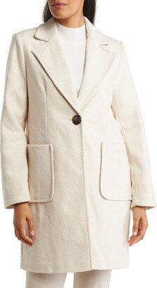 Herringbone Patch Pocket Coat