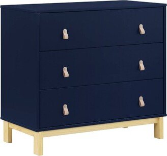 BabyGap by Delta Children Legacy 3 Drawer Dresser with Leather Pulls - Greenguard Gold Certified