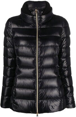 Zip-Up Padded Short Jacket