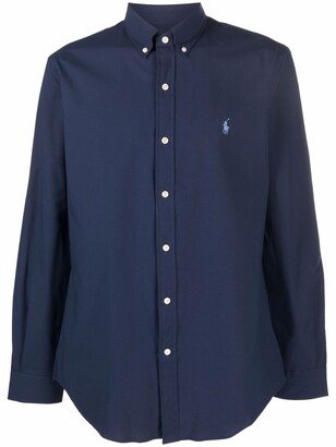 Embroidered Polo-Pony Shirt