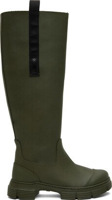 Khaki Country Boots