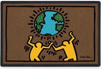 Keith Haring Earth Day Doormat