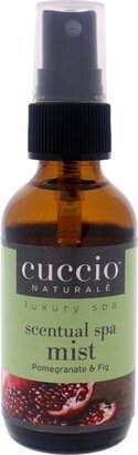 Scentual Spa Mist - Pomegranate and Fig by Cuccio Naturale for Unisex - 2 oz Mist