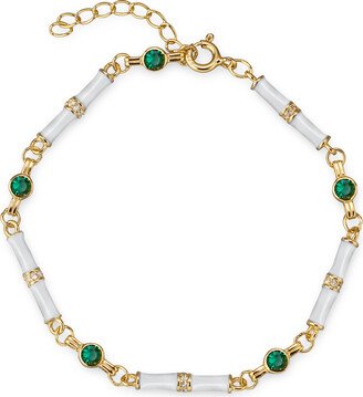 Marlowe Embellished 18kt Gold-plated Bracelet