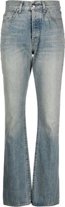 High-Waist Bootcut Jeans-AI