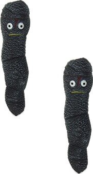 Silly Squeaker MiniPoops, 2-Pack Dog Toys