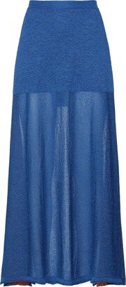 Maxi Skirt Blue