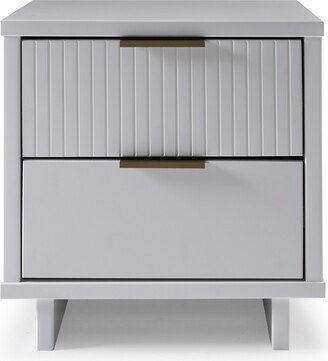 Granville 18.11 Medium Density Fiberboard 2-Drawer Nightstand