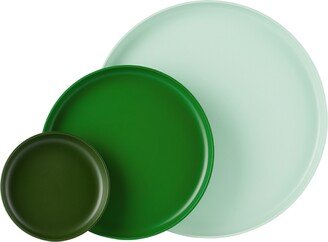 Green Trays Set