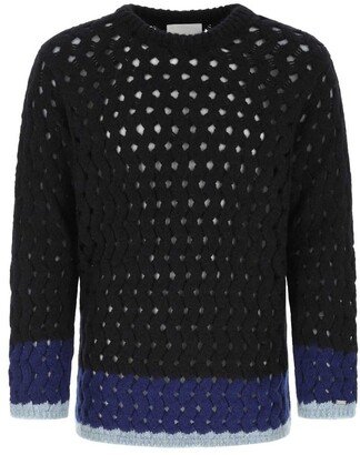 Chunky Knit Crewneck Jumper-AA