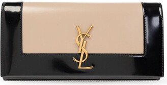 Kate Logo Plaque Clutch Bag-AA