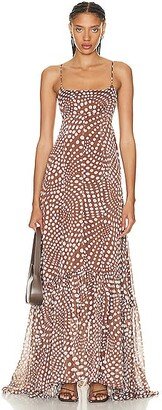 Florence Dress in Brown