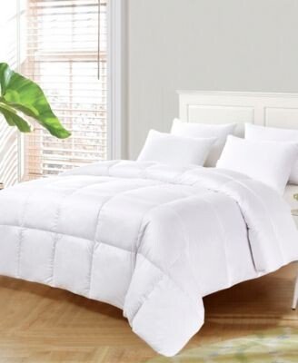 Ultra Soft Nano Touch White Down Fiber Light Warmth Comforters