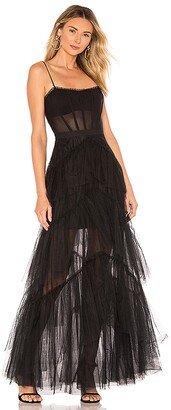 Corset Tulle Gown-AA