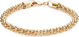 14K Goldplated Chain Bracelet