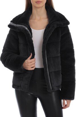 Faux Fur Puffer Jacket