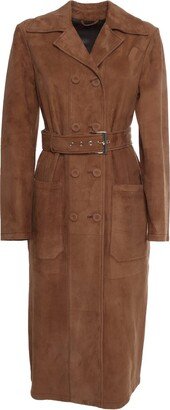 Leather Trench Coat-AT