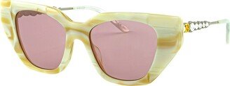 Women's Gg0641s 53Mm Polarized Sunglasses