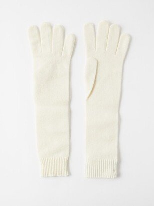 Longline Wool-blend Gloves