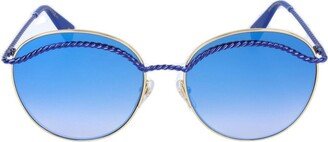 Round Frame Sunglasses-BV