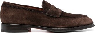 Suede Penny Loafers-AB