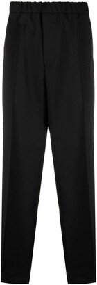 Wide-Leg Tailored Trousers-BB