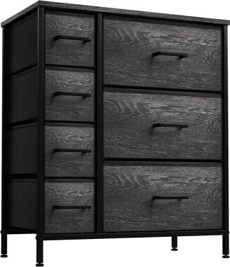 Dresser w/ 7 Drawers - Furniture Storage Tower Unit for Home, Bedroom