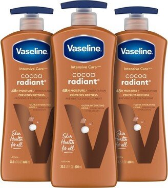 Intensive Care Cocoa Radiant Hand and Body Lotion Cocoa Butter - 3pk/20.3 fl oz