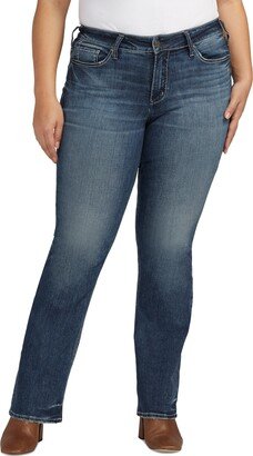 Plus Size Suki Slim-Leg Bootcut Jeans