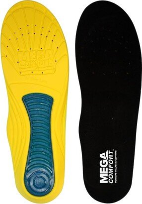 MEGAComfort MEGASole Gel Insoles (Yellow/Blue/Black) Insoles Accessories Shoes