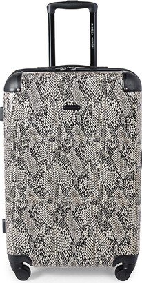 Pippa 24-Inch Snakeskin-Print Suitcase