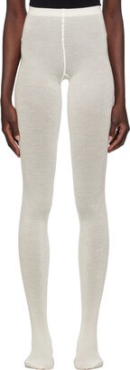 Off-White Merino Tights