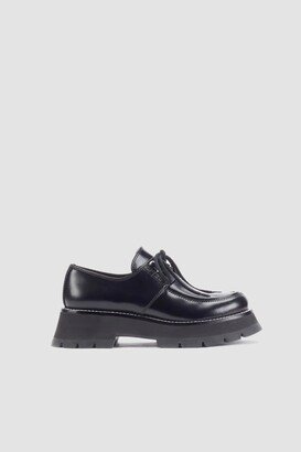 Kate Lug Sole Oxford in BLACK