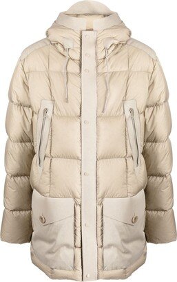 Norsel hooded padded coat