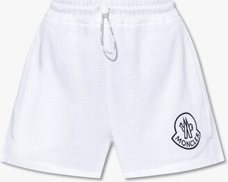 Shorts With Logo - White