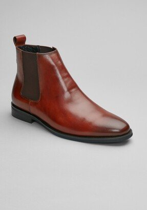 Men's Joseph Abboud Wylie Plain Toe Chelsea Boots, Tan, 13 D Width