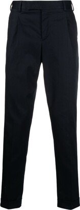 PT Torino Off-Centre Tapered-Leg Trousers