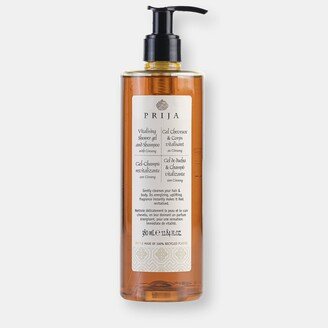 Prija Vitalizing Shower Gel And Shampoo with Ginseng