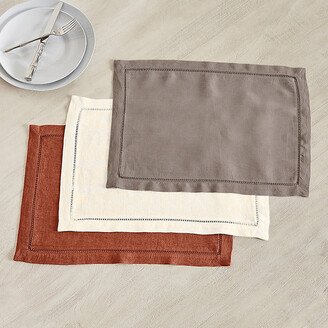 Set of 4 Melrose Placemats Rust