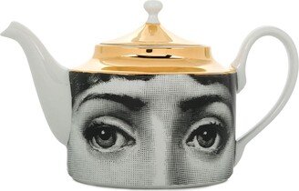 Printed Face Teapot