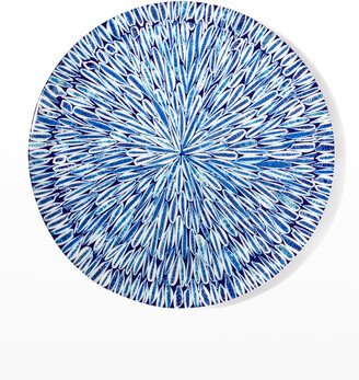 Blue Almendro Round Centerpiece