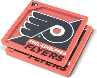 NHL Philadelphia Flyers 3D Logo Series Coasters